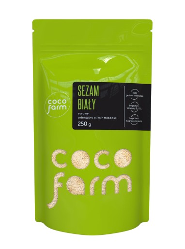 SUROVÝ BIELY SEZAM 250g