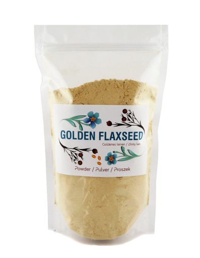 Zlatý odtučnený mletý ľan 450g
