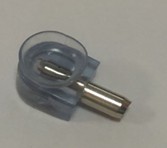 Sklenená podpera s prísavkou 13/5mm nikel 10 ks