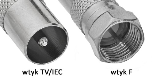RF anténny adaptér F/wt-TV/wt 75Ohm