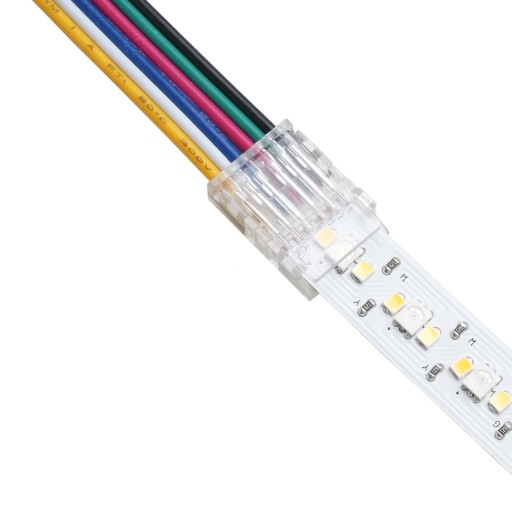Hippo RGB+CCT-AWG SMD/COB konektor, obojstranný, 12mm