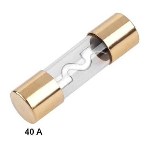 POISTKY SKLENENÉ TRUBICE 40A
