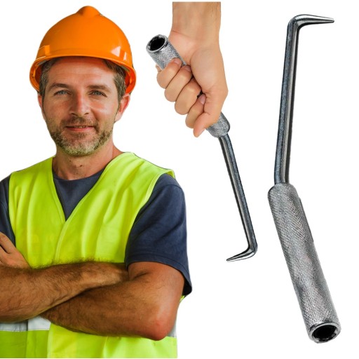 Otočný kľúč na viazanie drôtu, výstuž 1 ks OCEL 24 cm