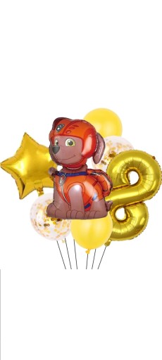 FÓLIOVÝ BALÓN BABY Tlapková PATROL ZUMA NARODENINY