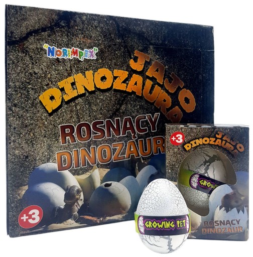 Dinosaurus vo vajci DINOSAURY VAJCIA RASTÚCE z vajíčka