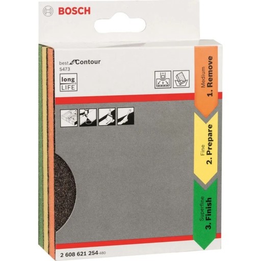 BOSCH BRÚSNA BRÚSNA HUBKA PROFI SET 3 ks