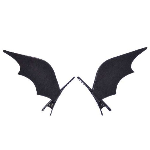 HALLOWEEN BAT WINGS sponky do vlasov
