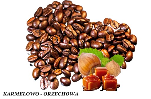 Káva s príchuťou KARAMEL - ORIEŠKA 100 g