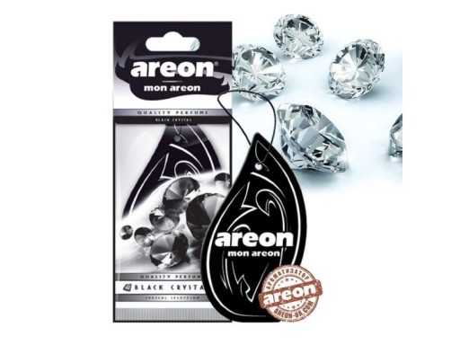 VÔŇA DO AUTA AREON MON BLACK CRYSTAL