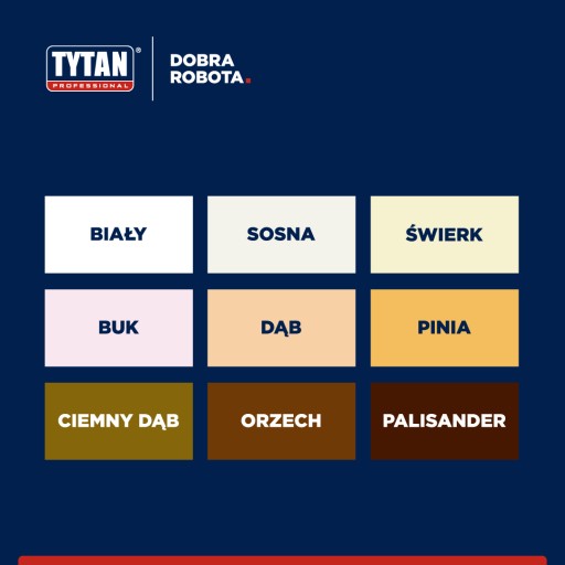 Profesionálny prírodný tmel na drevo Tytan 200g Biely tmel