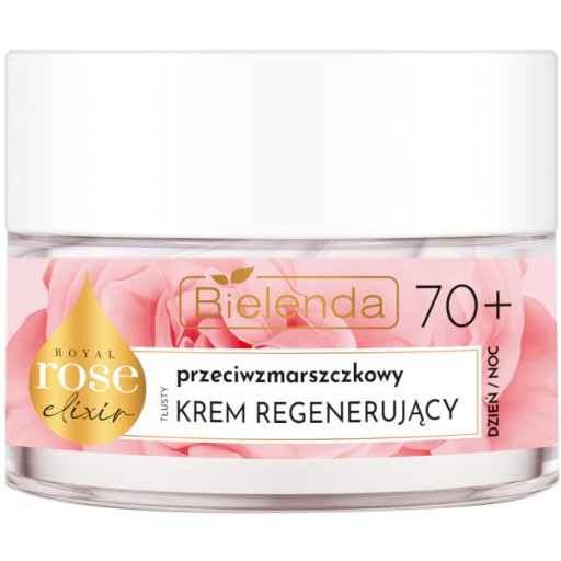 BIELENDA ROSE KRÉM NA TVÁR ROSE REGENERAČNÝ PROTI VRÁSKAM 70+