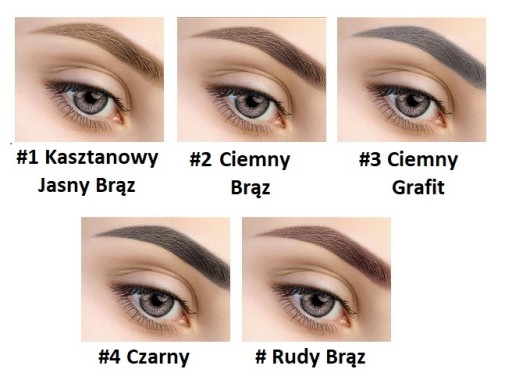 ZNAČKOVAČ NA Obočie MICROBLADING PERO HNEDÉ ČERVENÉ MK5