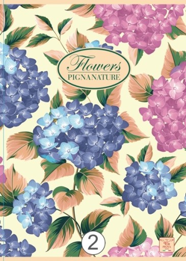 NOTEBOOK A5 42K LI PIGNA NATURE FLOWERS ECO 0208835C