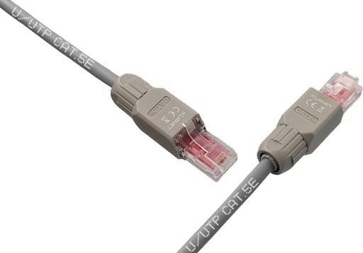 ZÁSTRČKA, RJ45 UTP ZÁSTRČKA, CAT.5E, BEZ NÁSTROJA, SKRUTOVANÁ