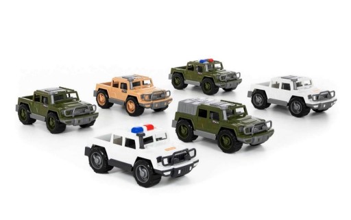TERÉNNY JEEP POLICAJNÝ VOJENSKÝ 64172