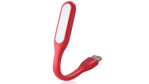 SILIKÓNOVÁ USB LED LAMPA FLEXIBILNÉ BIELE SVETLO RÔZNE FARBY ÚSPORNÉ