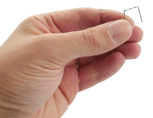 PLOCHÉ ZOŠÍVAČKY pre zváračku plastov RS16 - MALÝ VLNA 0,6 mm 100 ks.