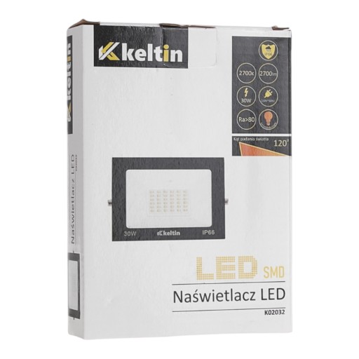 30W LED reflektor - teplá biela farba 2700K (80)