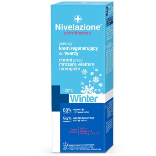 NIVELAZIONE Skin Therapy Zimný zimný regeneračný krém na tvár 50 ml