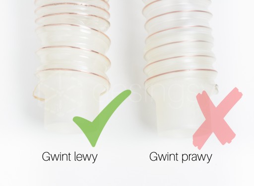 Redukcia adaptéra 50 na Ø 35 Vnútorný SPIRO ZÁVIT
