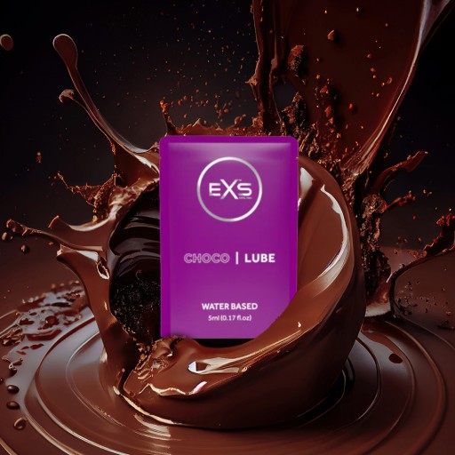 EXS LUBRICANT PRÍCHUŤ intímny gél orálny jedlý čokoládový sáčok 5 ml