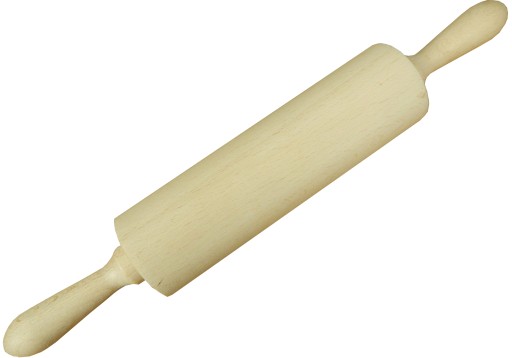 PEVNÝ drevený valček na cesto, POHYBLIVÁ tradícia