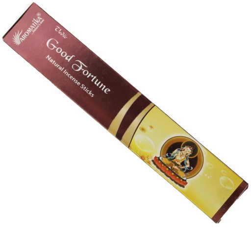 Indické védske vonné tyčinky Good Fortune Happiness 15g