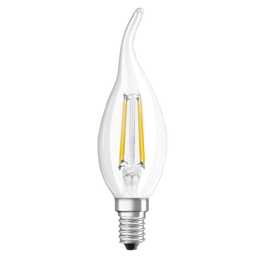 OSRAM LED plameňová žiarovka 3,4W = 40W E14 farba 2700