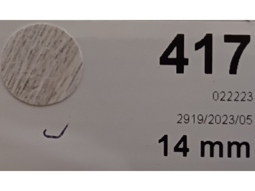 Samolepiaca čiapočka fi 14/417 list = 25 ks) Fo