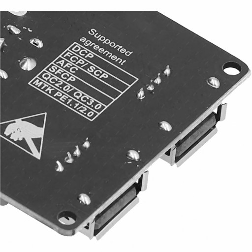MODUL MENIČ NAPÄTIA MINI USB NABÍJAČKA Q2.0/QC3.0 DOSKA XFW-KC42-2