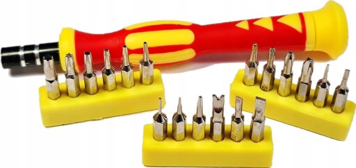 SKRUTKOVAČE TORX BITS 18 ks + MAGNETICKÝ SKRUTKOVAČ