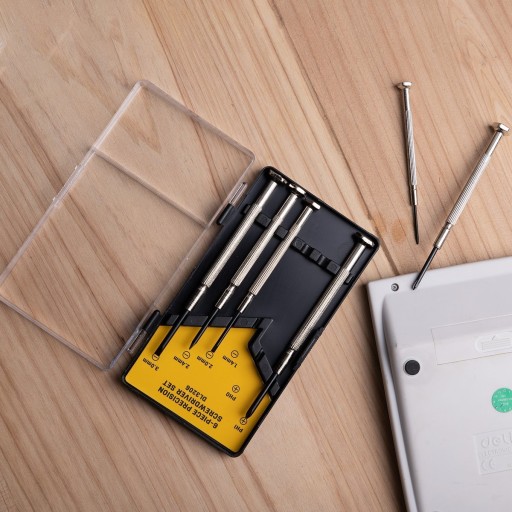 SADA 6 PRESNÝCH SKRUTKOVAČOV DELI TOOLS 2 KRÍŽOVÉ 4 PLOCHÉ