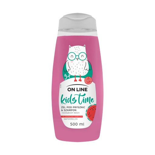 ŠAMPÓN a UMÝVACÍ GÉL PRE DETI 2v1 VODOVÝ MELÓN 500ml