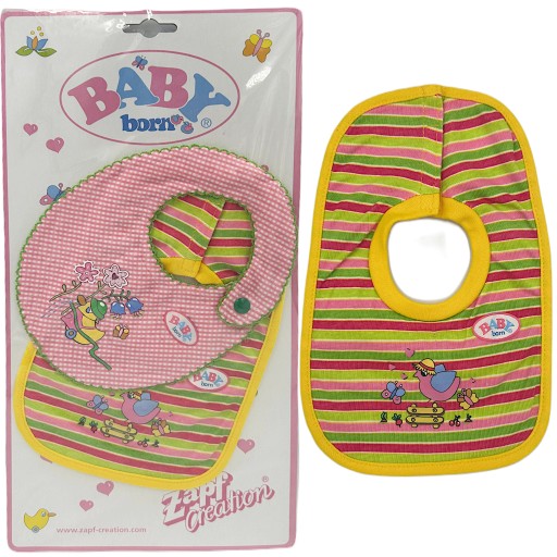 PODPRSNÍKY PRE BABIČKY BABY BORN DOPLNKY PODPRSNÍKY 2 BALENIE ZAPF ŽLTÁ RUŽOVÁ