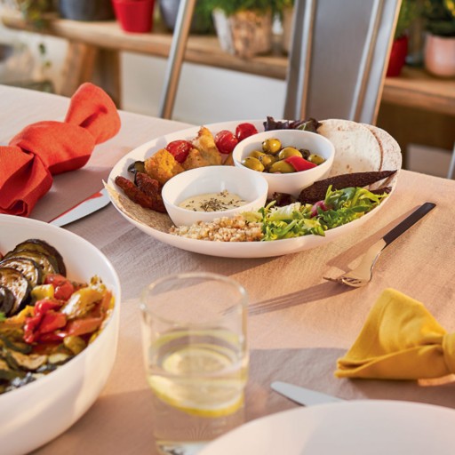SOUP BOWL šalátová misa 14,5 750ml DIWALI LUMINARC biela misa