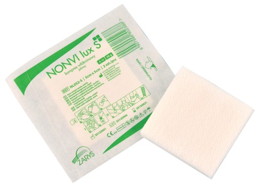 STERILNÉ KOMPRESY, NETKANÉ MERAČE 7,5x7,5 125 ks
