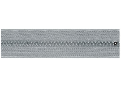 Zips 80 cm špirálový. Sivá 330 #5