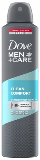 DOVE MEN CLEAN COMFORT deodorant 250ml