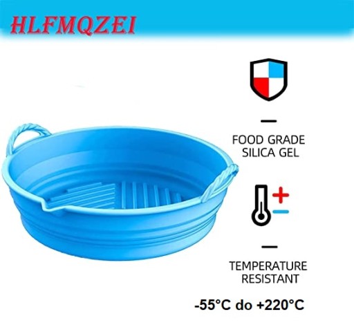 Silikónový kôš - fritéza, rúra, mikrovlnka