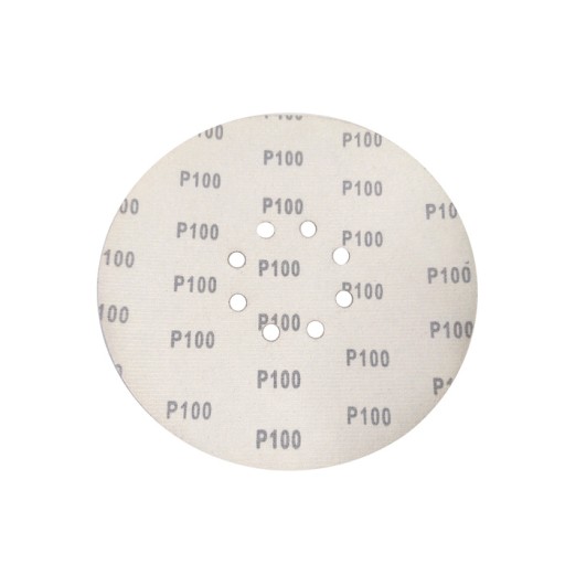 Kotúče na suchý zips 225 mm otvory GR 100 otvorov na brúsny papier 10 ks žirafa