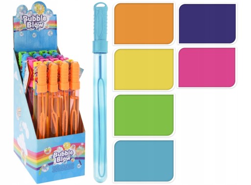 VEĽKÉ MYDLOVÉ BUBLINY 125ml BUBLINOVÝ TEKUTÉ MEČ 37cm
