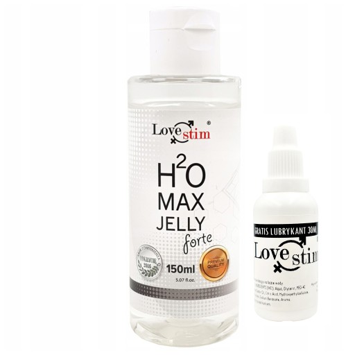 LoveStim H2O Max vaginálno-análny lubrikačný gél