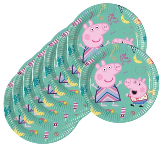 Taniere Taniere Peppa Pig 8 kusov Narodeninové
