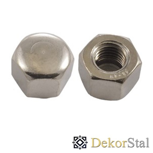 INOX A2 prevlečná matica DIN 917 M10 - 10 kusov