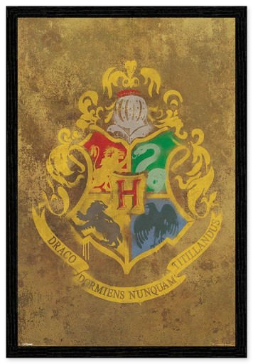 Veľký plagát Harryho Pottera Rokfortský erb 61x91,5 cm