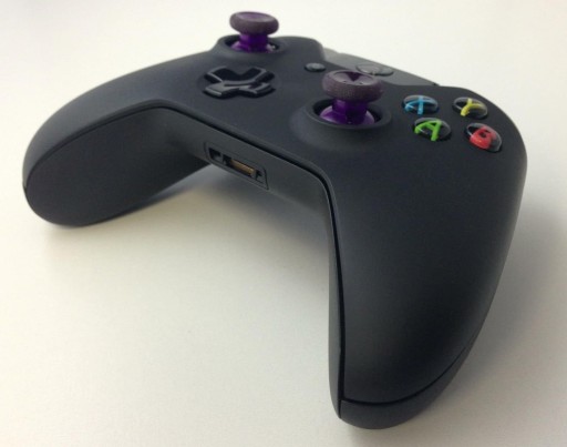 MUSHROOM KNOB ANALOG COVER PRE XBOX ONE PAD PURPLE TR.