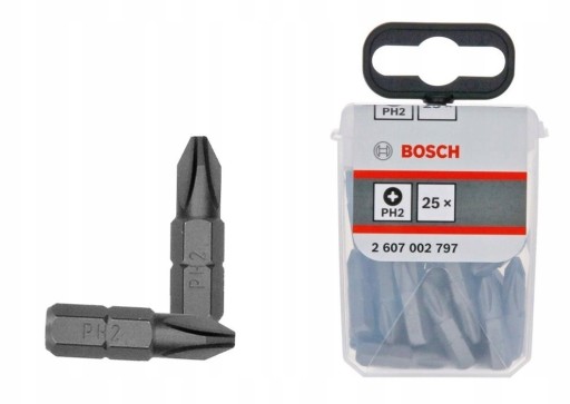 BIT BOSCH PH2 NA ČIERNE SKRUTKY ORIGINÁL