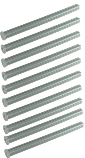 LEGO Technic Axle 8 C sivá (55013/4499858) x10