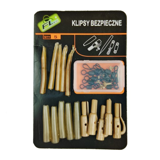 SET 5x BEZPEČNÁ KLIPOVÁ ZÁSUVKA OTOČNÁ 5 KS
