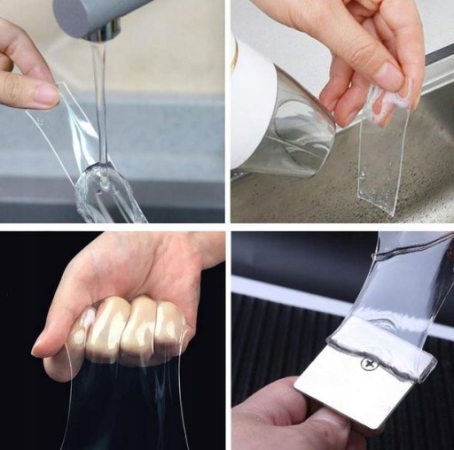 OBOJSTRANNÁ OPÄTOVNE POUŽITEĽNÁ PÁSKA NANO GRIP WIDE 30mm 2M